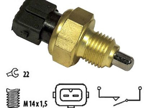 Comutator lampa marsarier 36003 MEAT DORIA pentru CitroEn C15 CitroEn Xm Peugeot 205 Peugeot 309 Peugeot 405 Peugeot 605 Peugeot 106 Peugeot 306 CitroEn Ax Rover 200 Rover Cabriolet Rover 400 Peugeot Boxer Fiat Ducato Land rover Range rover CitroEn X