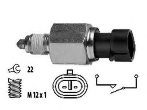 Comutator, lampa marsarier ALFA ROMEO 147 (937) (2000 - 2010) MEAT & DORIA 36033 piesa NOUA