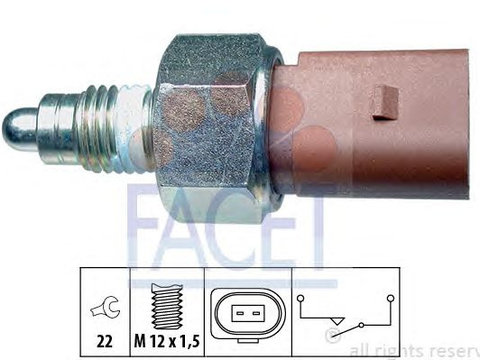 Comutator lampa marsarier AUDI A1 (8X1, 8XF) - Cod intern: W20239445 - LIVRARE DIN STOC in 24 ore!!!