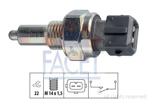 Comutator lampa marsarier AUDI ALLROAD (4BH, C5) - Cod intern: W20239396 - LIVRARE DIN STOC in 24 ore!!!