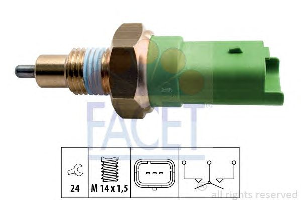 Comutator lampa marsarier DACIA SANDERO - Cod intern: W20239436 - LIVRARE DIN STOC in 24 ore!!!