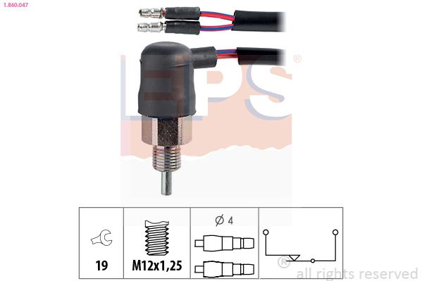Comutator, lampa marsarier EPS 1.860.047