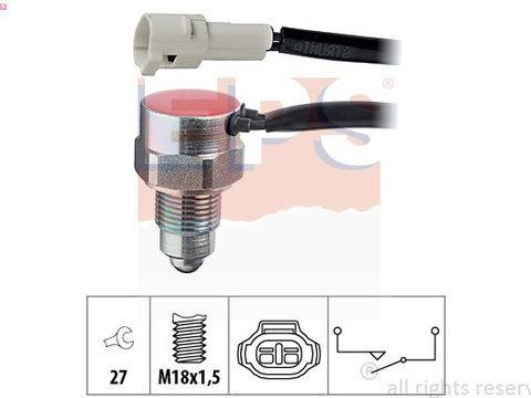 Comutator, lampa marsarier EPS 1.860.162