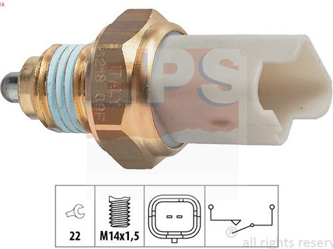 Comutator, lampa marsarier EPS 1.860.218