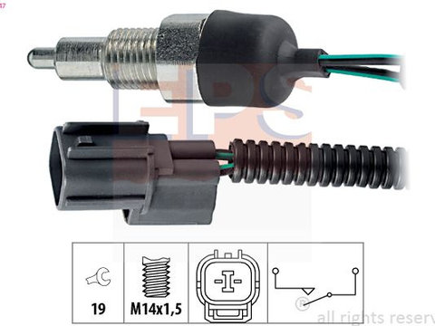 Comutator, lampa marsarier EPS 1.860.247