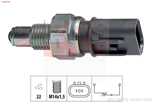 Comutator lampa marsarier EPS MITSUBISHI LANCER VII (CS_A, CT_A) 2003-2013 - 1.860.084