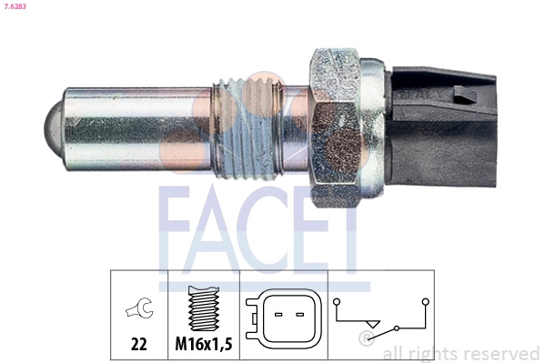 Comutator lampa marsarier FACET FORD GRAND C-MAX Van 2010-2019 - 7.6283