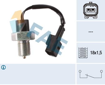 Comutator, lampa marsarier FAE 41244 pentru masina