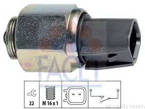 Comutator, lampa marsarier FORD FOCUS II (DA_) (2004 - 2012) FACET 7.6242