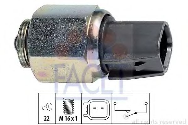 Comutator lampa marsarier FORD TRANSIT CONNECT car