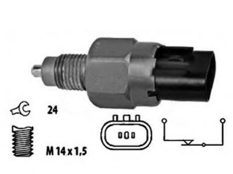 Comutator, lampa marsarier HYUNDAI ix20 (JC) (2010 - 2020) MEAT & DORIA 36085