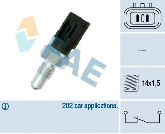 Comutator lampa marsarier HYUNDAI LANTRA   (J-1) (1990 - 1995) FAE 41240