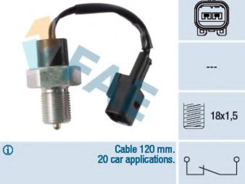 Comutator lampa marsarier KIA CERATO limuzina (LD) (2004 - 2016) FAE 41244