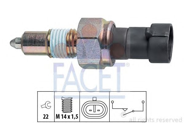 Comutator lampa marsarier LANCIA YPSILON (843) - Cod intern: W20239389 - LIVRARE DIN STOC in 24 ore!!!