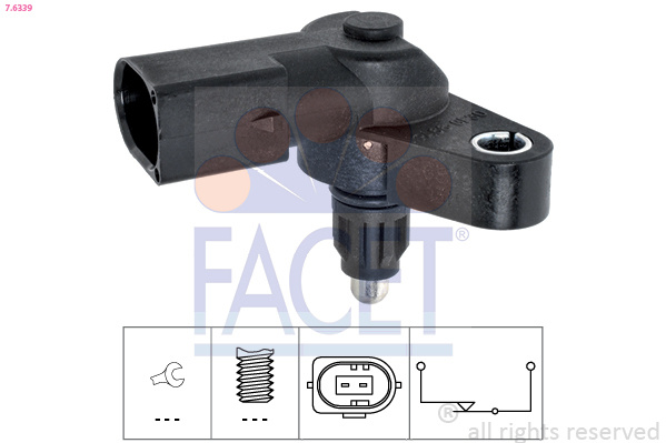 Comutator lampa marsarier # Mercedes-benz Vito 2010 2011 2012 2013 2014 2015 2016 2017 2018 2019 2020 2021 2022 2023 2024 2025 # 7 6339 # FACET