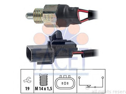 Comutator lampa marsarier MITSUBISHI PAJERO/SHOGUN (V90, V80) - Cod intern: W20239420 - LIVRARE DIN STOC in 24 ore!!!