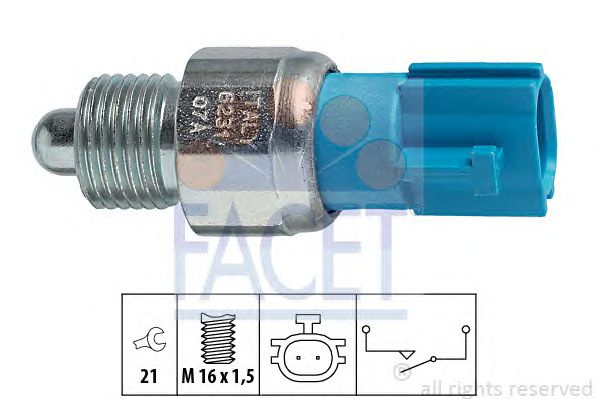 Comutator lampa marsarier NISSAN X-TRAIL (T30) - C