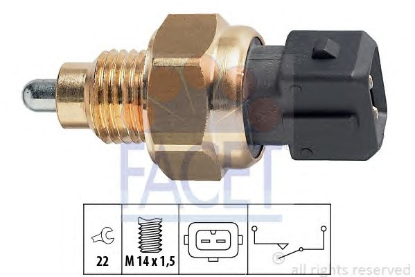 Comutator lampa marsarier PEUGEOT 406 cupe (8C) - Cod intern: W20239398 - LIVRARE DIN STOC in 24 ore!!!