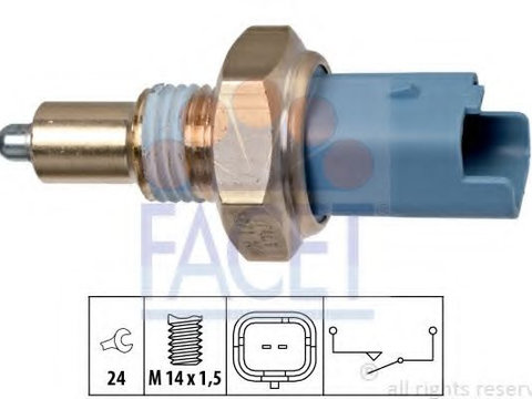 Comutator, lampa marsarier RENAULT CLIO IV (2012 - 2020) FACET 7.6271