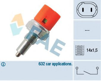Comutator lampa marsarier RENAULT CLIO Mk II (BB0/