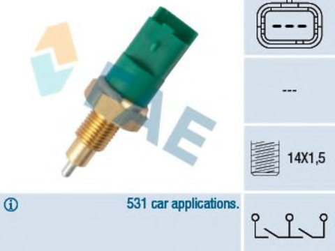 Comutator lampa marsarier RENAULT MEGANE III hatchback (BZ0_) (2008 - 2016) FAE 40998