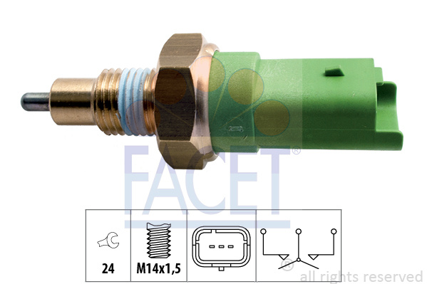 Comutator lampa marsarier # Renault Vel 2002 2003 2004 2005 2006 2007 2008 2009 2010 2011 2012 2013 2014 2015 2016 2017 2018 2019 2020 2021 2022 2023 2024 2025 # 7 6245 # FACET
