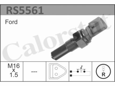 Comutator, lampa marsarier (RS5561 CALORSTAT by Vernet) FORD,MAZDA,MG,ROVER,VOLVO