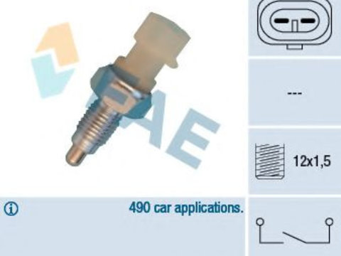 Comutator, lampa marsarier SAAB 9-3 (YS3F) (2002 - 2016) FAE 40830 piesa NOUA