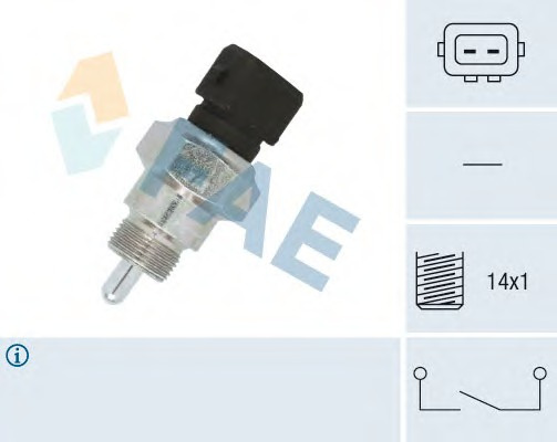 Comutator lampa marsarier ~ Skoda Fabia 1999 2000 2001 2002 2003 ~ 40655 ~ FAE