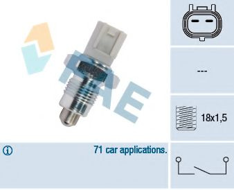 Comutator lampa marsarier TOYOTA AURIS (ZWE18_, NZ