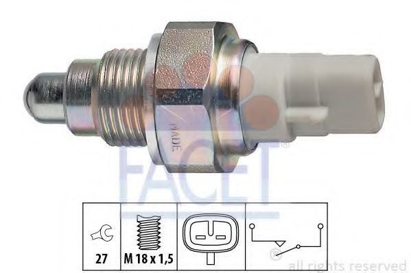 Comutator lampa marsarier TOYOTA CAMRY SOLARA cupe (MCV3_, ACV3_) (2003 - 2008) FACET 7.6111