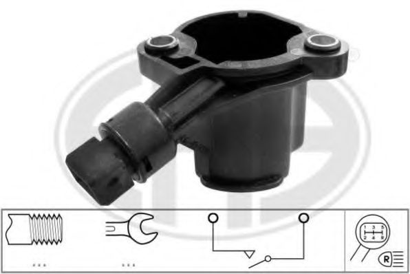 Comutator lampa marsarier VW GOLF 4 Cabriolet (1E7) (1998 - 2002) ERA 330744