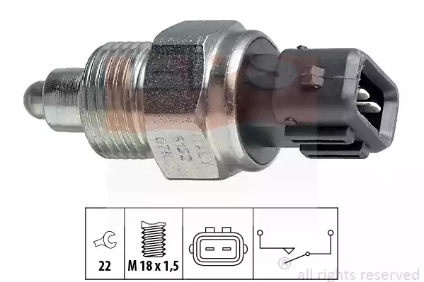 Comutator lampa marsarier # Vw Lt 1990 1991 1992 1993 1994 1995 1996 # 1 860 152 # EPS