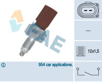 Comutator lampa marsarier VW TRANSPORTER / CARAVELLE Mk V bus (7HB, 7HJ, 7EB, 7EJ, 7EF, 7 (2003 - 2016) FAE 40675