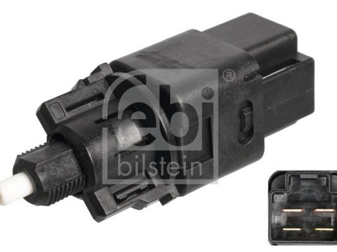 Comutator lumini frana 106684 FEBI BILSTEIN pentru Nissan 370 Nissan Navara Nissan March Nissan Micra Nissan Murano Nissan X-trail Nissan Qashqai Renault Trafic Renault Kadjar Renault Megane Nissan Nv300 Renault Koleos