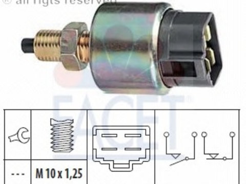 Comutator lumini frana 7 1117 FACET