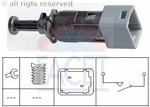 Comutator lumini frana 7 1150 FACET pentru Renault