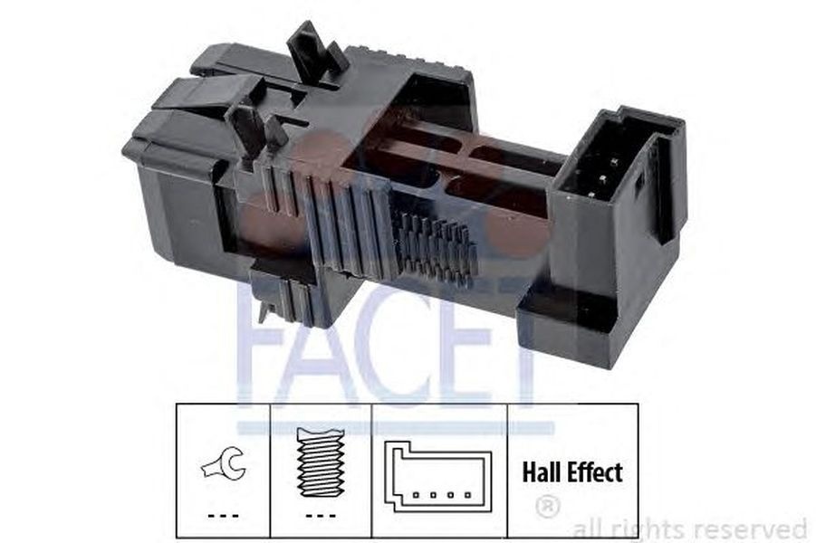 Comutator lumini frana BMW 1 Cabriolet E88 FACET FA 7.1215