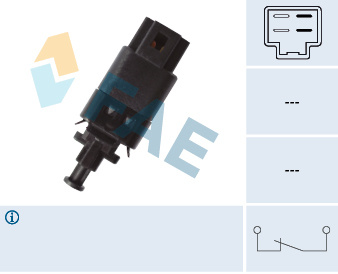 Comutator lumini frana ~ Chevrolet Aveo 2008 2009 2010 2011 2012 2013 2014 2015 2016 2017 2018 2019 2020 2021 2022 2023 2024 ~ 24784 ~ FAE