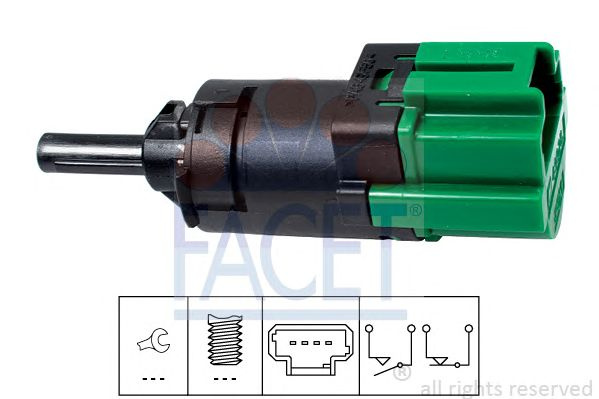 Comutator lumini frana CITROEN BERLINGO (B9) - Cod intern: W20239546 - LIVRARE DIN STOC in 24 ore!!!