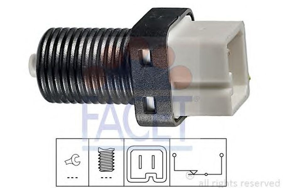 Comutator lumini frana Citroen BERLINGO caroserie M FACET FA 7.1217