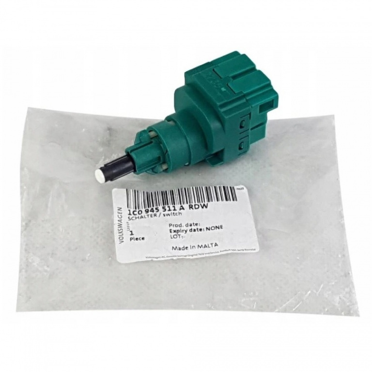 Comutator lumini frana cu 4 pini Audi produs nou original cod piesa 1C0945511ARDW