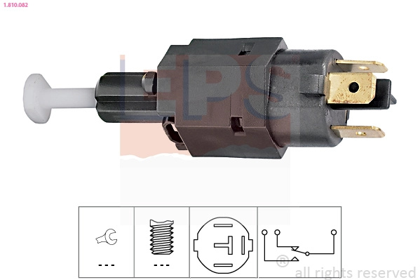 Comutator lumini frana EPS 1.810.082 pentru OPEL A