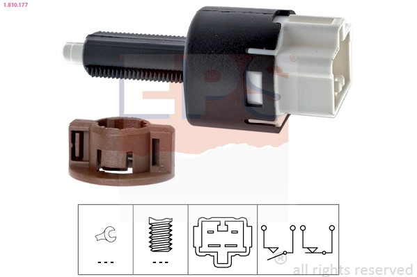Comutator lumini frana EPS 1.810.177
