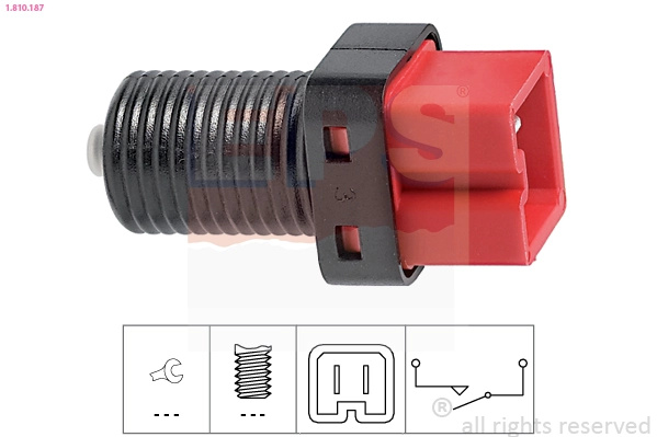 Comutator lumini frana EPS 1.810.187 pentru FIAT ULYSSE (220_) 1994-2002