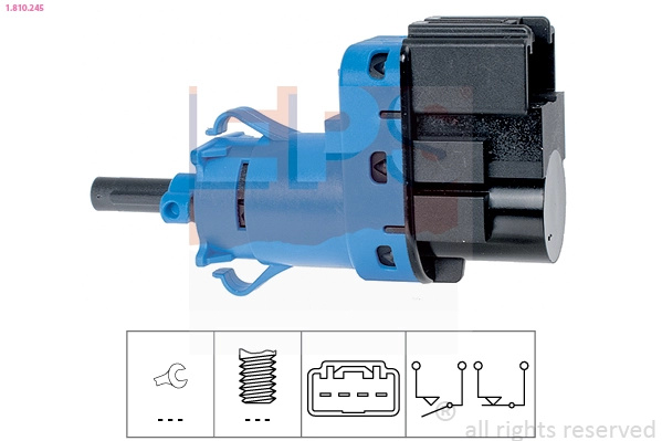 Comutator lumini frana EPS 1.810.245 pentru masina MAZDA MX-30 (DR) 2020 2021 2022 2023 2024 2025