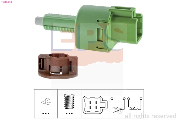 Comutator lumini frana EPS MITSUBISHI OUTLANDER III Van (GF_W, GG_W) 2013-2023 - 1.810.254