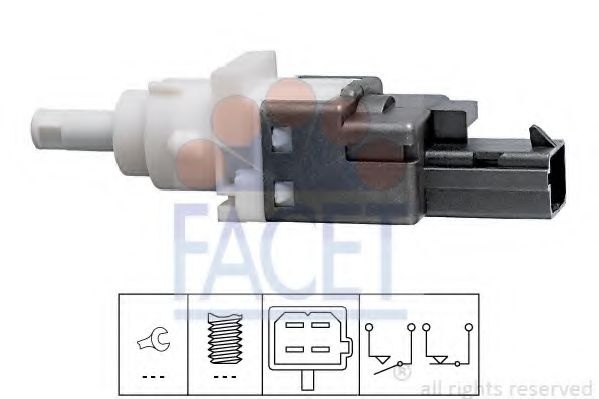 Comutator lumini frana FIAT 500 (312) (2007 - 2016