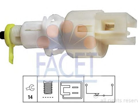 Comutator lumini frana FIAT DUCATO caroserie 230L FACET FA 7.1108