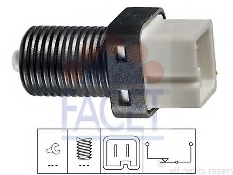 Comutator lumini frana FIAT SCUDO combinato (220P) (1996 - 2006) FACET 7.1217 piesa NOUA